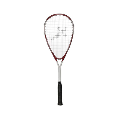 VXS-1040 White | Red Strung Squash Racquet (Pack of: 1 | 350 g)