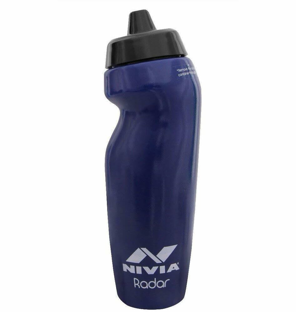 Nivia Radar Sippers Bottle for Sports Cycling, Gym & Running Bottle, training, Exercise, & Fitness, with Portable, Light Weight, & Leakproof with Quick-Grip, 625ml (Navy/Blue, Polyethylene, Pack of 1)