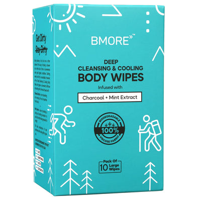Deep Cleansing & Cooling Body Wipes