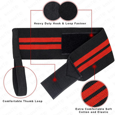 Wrist Support Strap (Red)