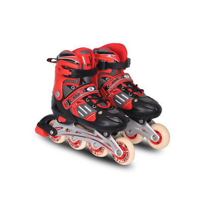 In-line Skates - Size 5-8 UK (Red)