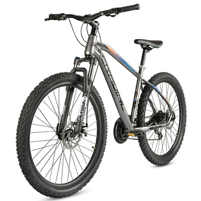 Xc 900 | 6061 Alloy Frame | Shimano Acera | Zoom Lockout Suspension 27.5 T Mountain Cycle (24 Gear | Grey)
