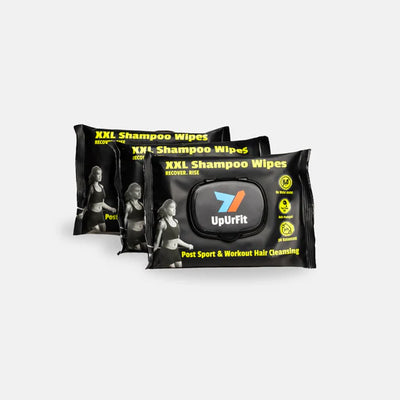 Shampoo Wipes, 10 wipes (Pack of 3) | Post Sport and Workout Hair Cleansing