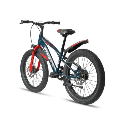Occam 20 * 3.0inches Semi Single Speed Fat Bicycle for Kids with Dual Disc Brakes (Matt Navy-Blue) Suitable for Age : 7 years to 10 Years || Height : 3ft 10 inches to 4ft 7 inches