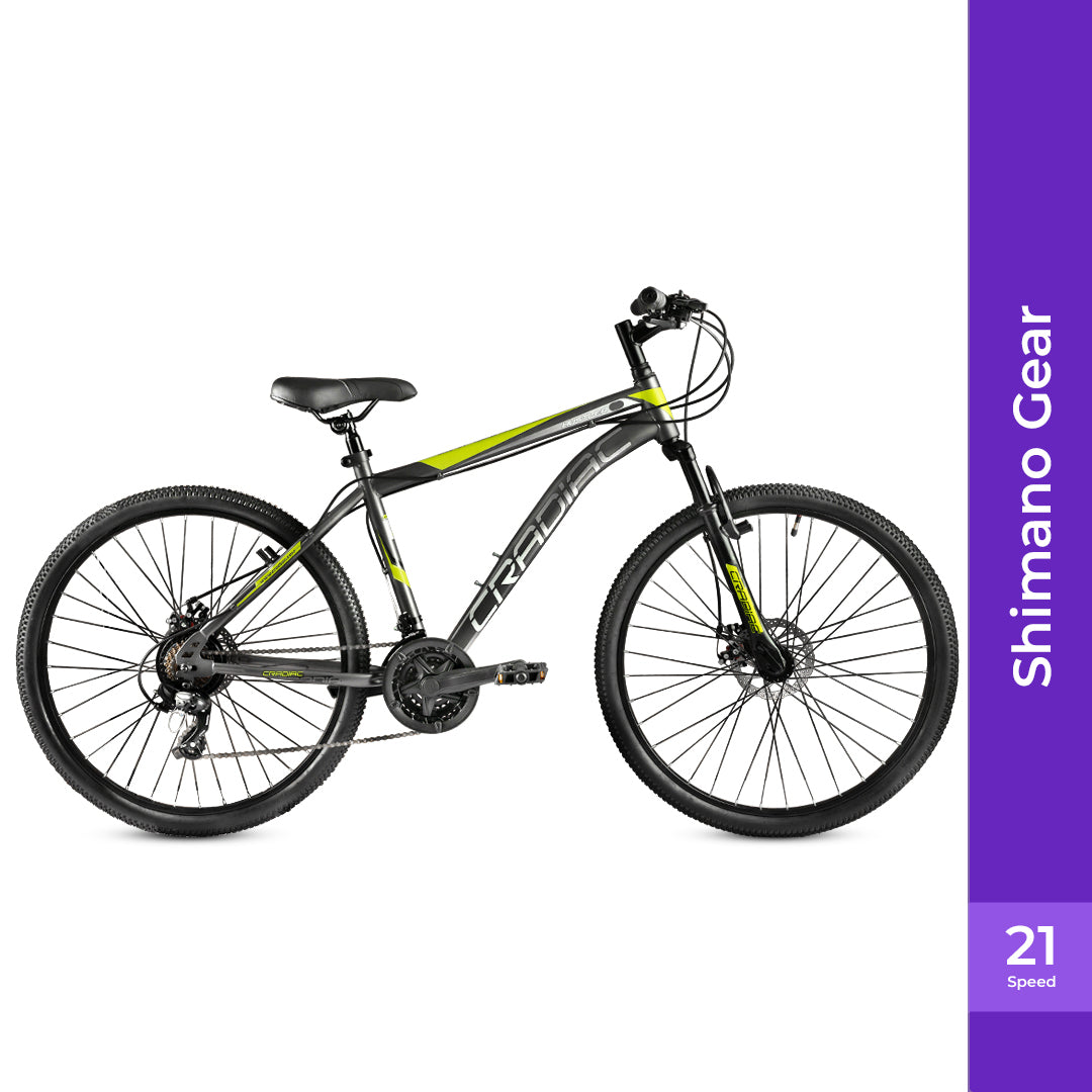 21 gears bike Hustler 21 Speed 26 T Hybrid Cycle/ City Bike (21 Gear, Grey) – KriyaFit