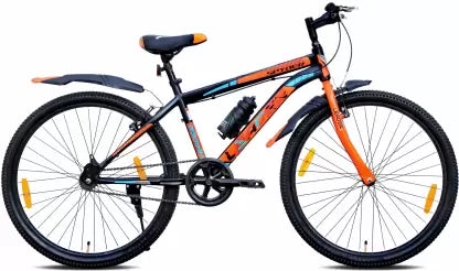 Black and Orange Single Speed MTB Cycle - Spyder 27.5T