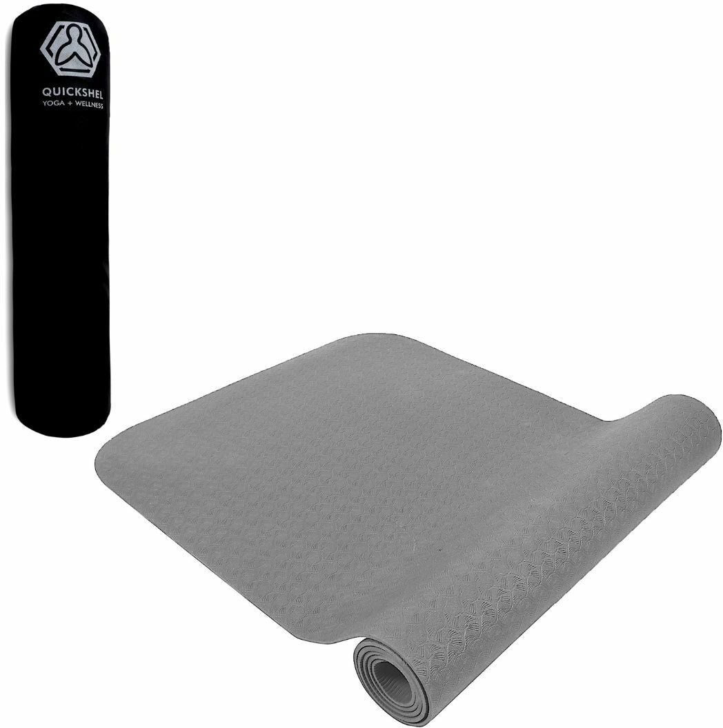 Grey Ultra Soft Yoga Mat (6 mm)