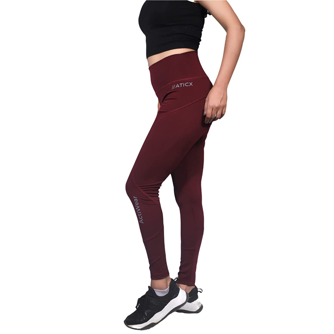 Women’s Skinny Fit Polyester Leggings (Flex)