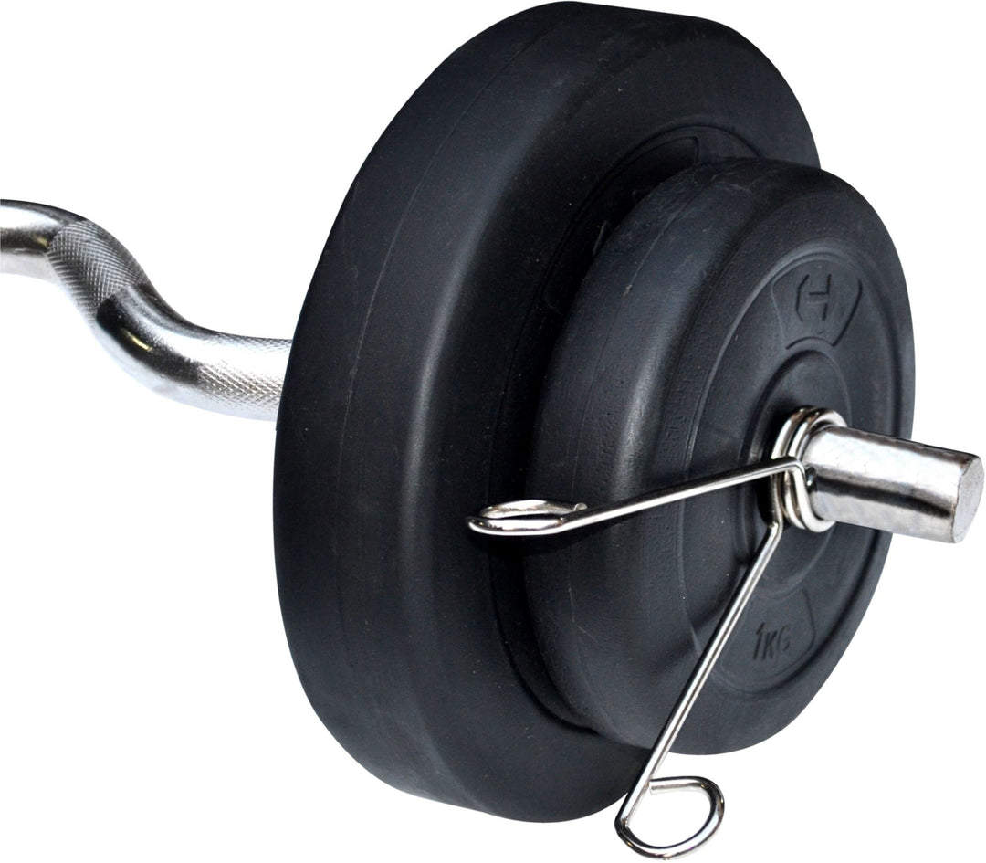 20 kg PVC with One 3 Ft Curl Rod and 1 Dumbbell & Rod | Homegym | (2 kg x 4 = 8 kg Plates + 3 kg x 4 = 12 kg Plates)