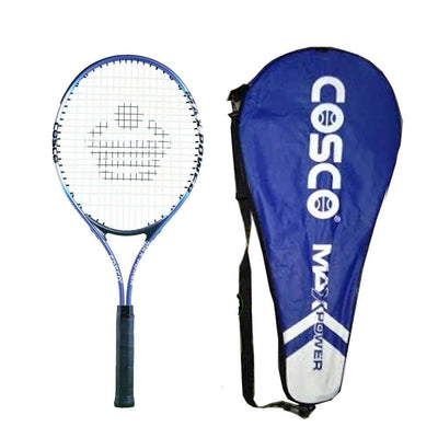 India Max Power Aluminium Alloy Tennis Racquet Full Size