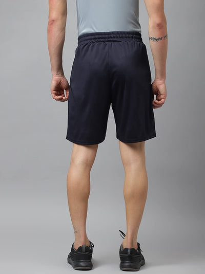 Men’s Regular Fit Polyester Shorts (Blue)