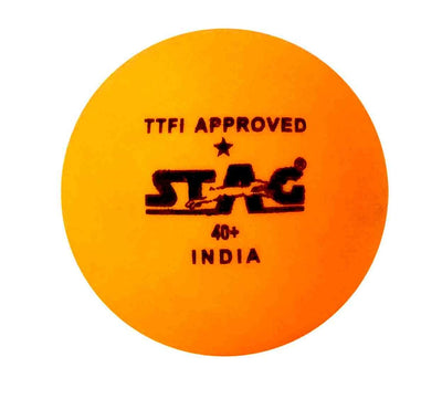 High Performance 1 Star Orange Table Tennis (T.T) Balls| Advanced 40+mm Ping Pong Balls for Training | Tournaments and Recreational Play| Durable for Indoor/Outdoor Game - Pack of 12