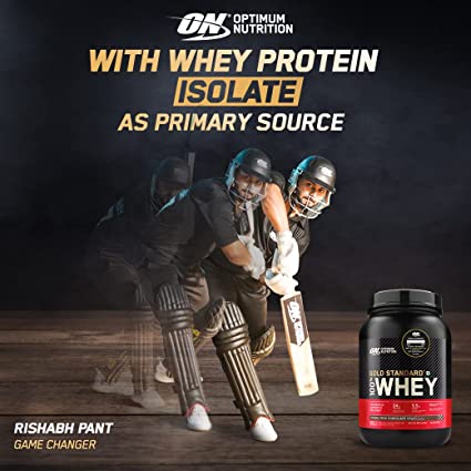 Gold Standard 100% Whey Protein Powder- 4 kg | 131 servings (Double Rich Chocolate)