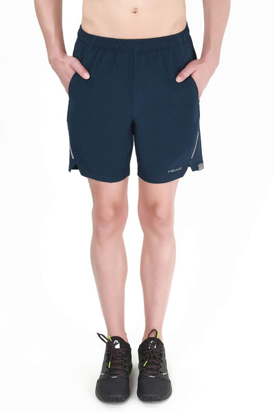 HPS-1087 Polyester Tennis Shorts for Mens | Size - X-Large | Colour - Dark Navy