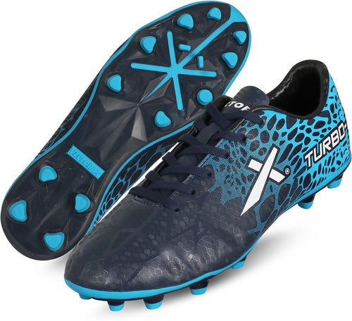 Turbo-X Football Shoes For Men (Navy | Blue)