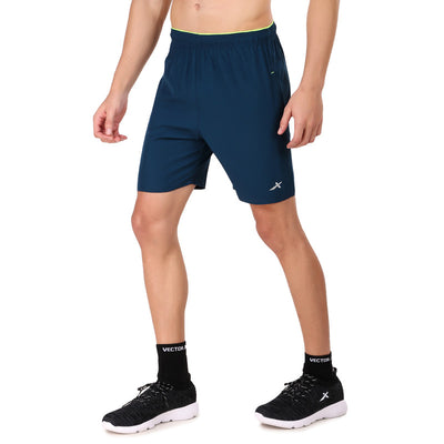 Solid Men Sports Shorts 100 % Polyester (Pack of 3) Grey-Navy-Airforce