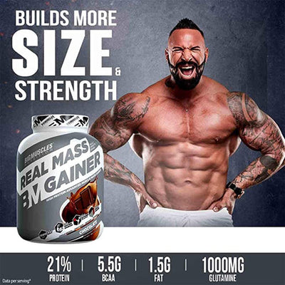Real Mass Gainer [1Kg, Chocolate]