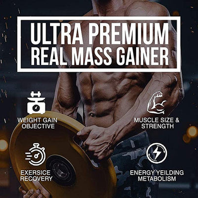 Real Mass Gainer [3 Kg, Chocolate]