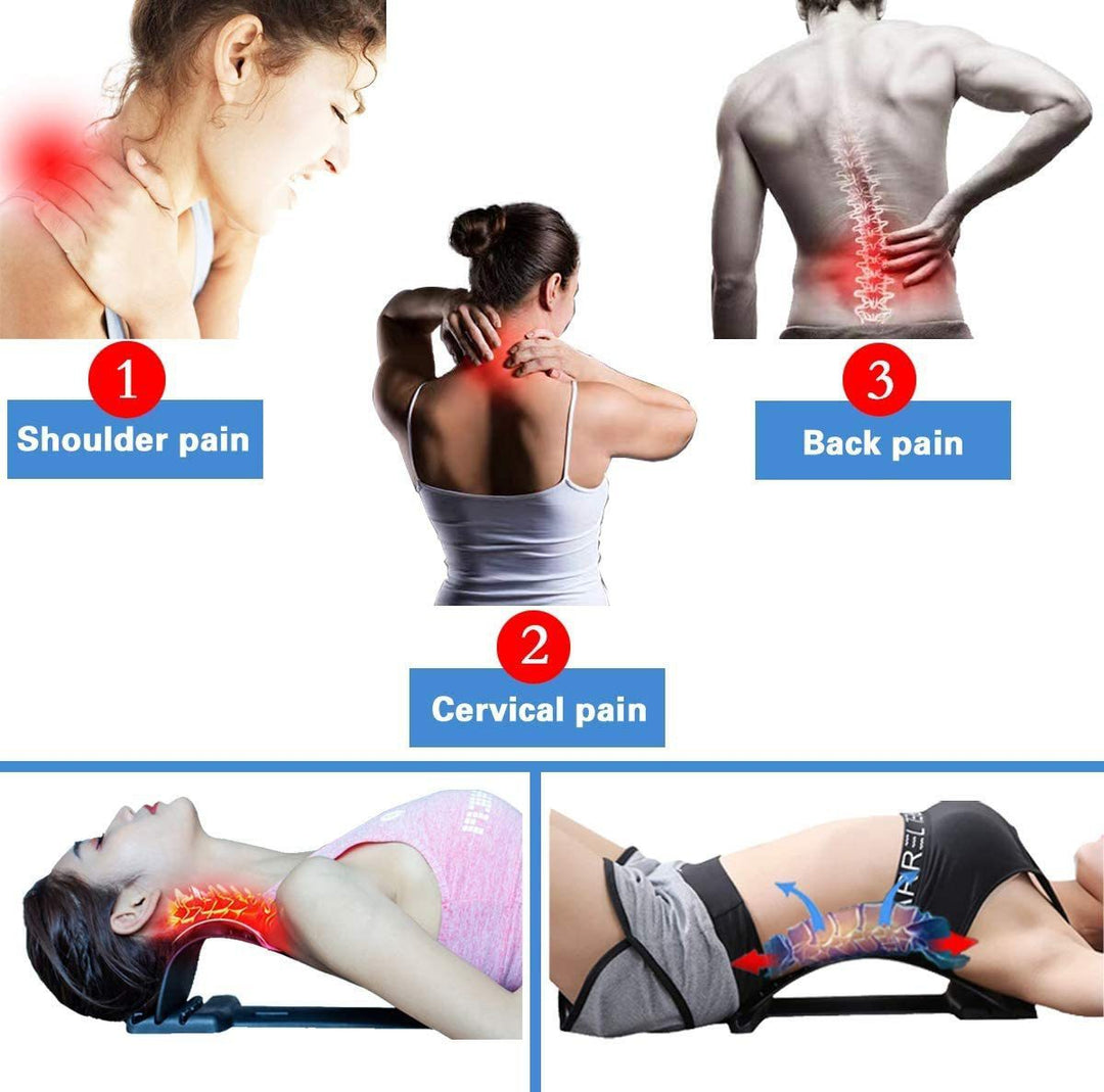 Back Stretcher |Spine Back Pain Relief Products with Magnetic Acupressure Points