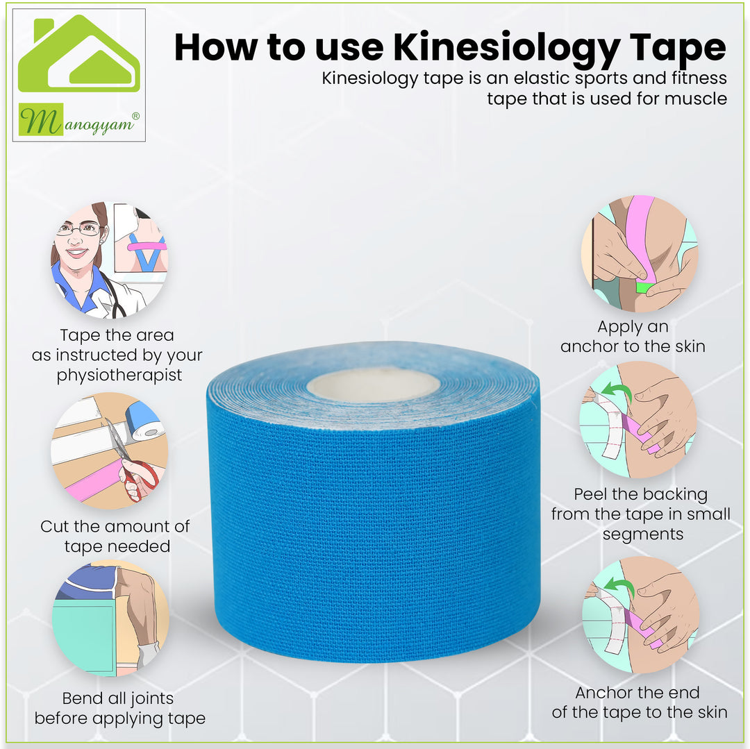 Kinesiology Tape Sports Tape Gym Support Tape 5cm x 5m
