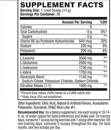Scivation Xtend Original Strawberry Kiwi Splash 30 servings BCAA  (420 g | Strawberry Kiwi Splash)