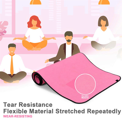 Pink Ultra Soft Yoga Mat (4.5 mm)