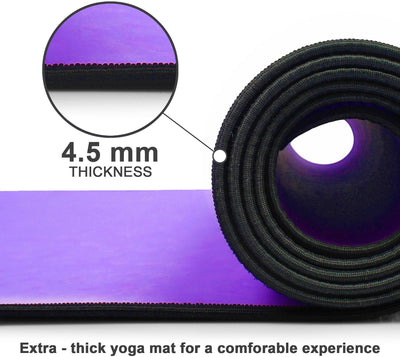 Purple Ultra Soft Yoga Mat (4.5 mm)