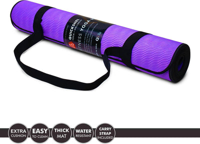 Purple Ultra Soft Yoga Mat (4.5 mm)