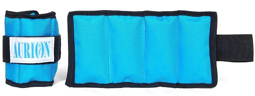 Weight Band 1 KG X 2 (Blue)| Resistance Exercise Bands | Wrist Ankle | Fitness Band | Workout Equipment | Finest-Quality Polyester Fixed Weight | Multi-Purpose | Men and Women