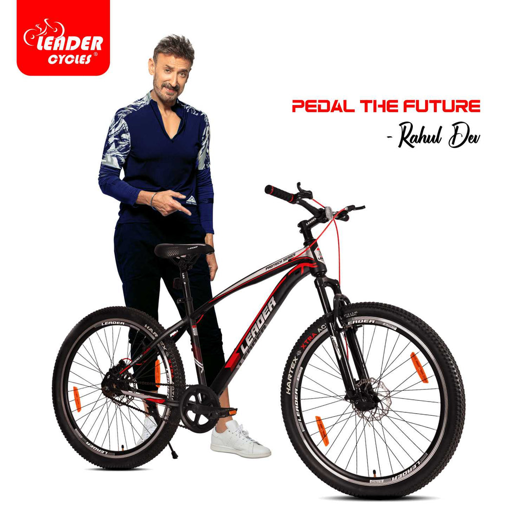 Leader Krypton 26T 21 Speed MTB Cycle | Free Pan India Installation| Dual Disc Brake and Front Suspension Ideal for 12+ Years