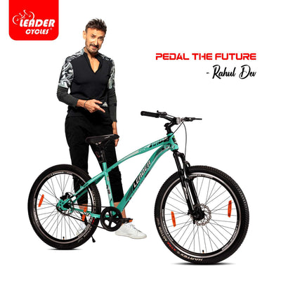 Leader Hike Pro 27.5T 21 Speed MTB Cycle | Free Pan India Installation| Dual Disc Brake and Front Suspension Ideal for 12+ Years