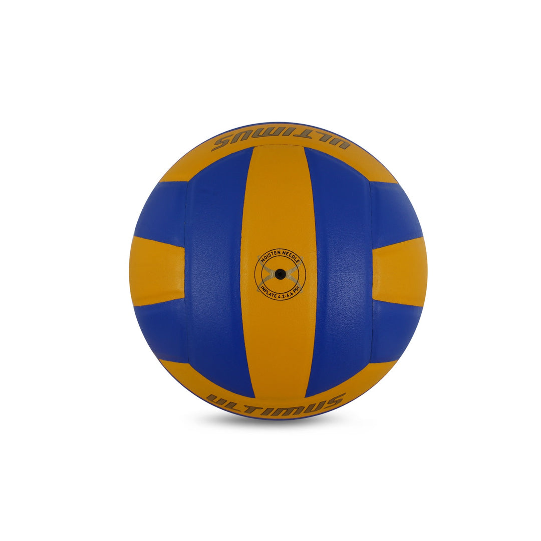 Ultimus-18P Volleyball - Size: 4 (Pack of 1 | Blue | Yellow)