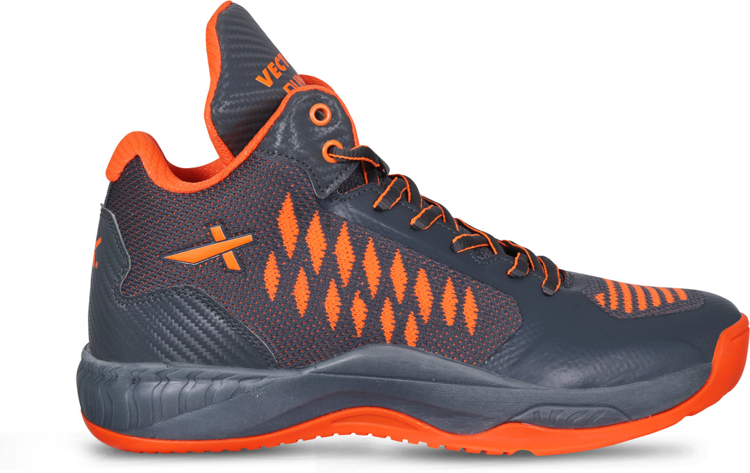 DUNK-2.0 Basketball Shoes For Men (Grey | Orange)