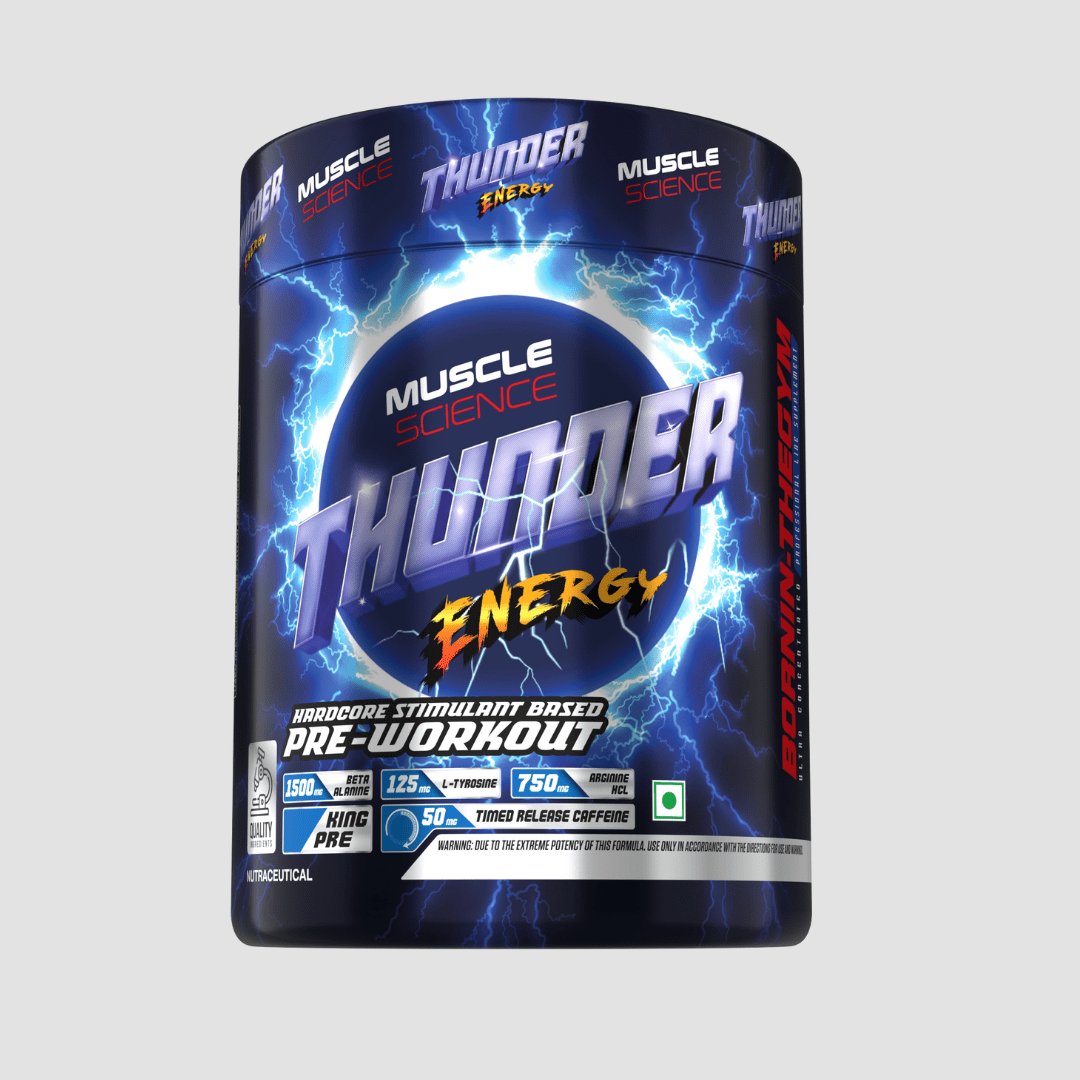 Thunder Energy – Hardwork Stimulant Based Pre-workout | Orange