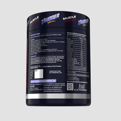 Thunder Energy – Hardwork Stimulant Based Pre-workout | Mango