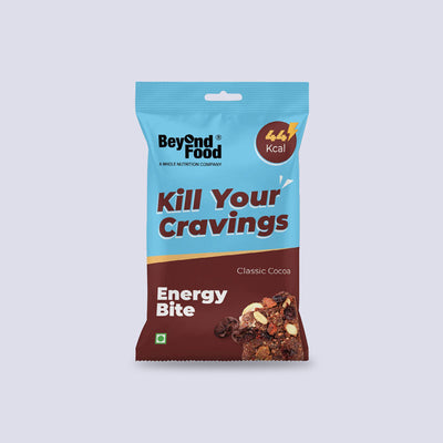 Energy Bites | Classic Cocoa Flavor (Pack of 25/ 10g each) | 100% Natural Ingredients