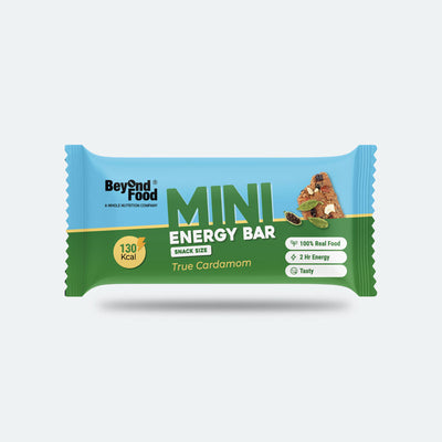 Mini Energy Bars | True Cardamom Flavor (Pack of 6/ 30g each) | 100% Natural Ingredients