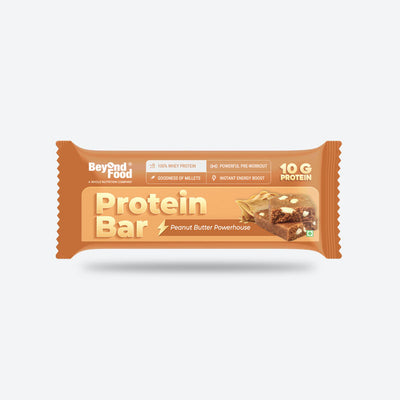 Protein Bars | Peanut Butter Flavor (Pack of 6/ 40g each) | 100% Natural Ingredients