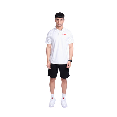 Li-Ning Everyday Polo T-Shirt (WHITE ; XS)