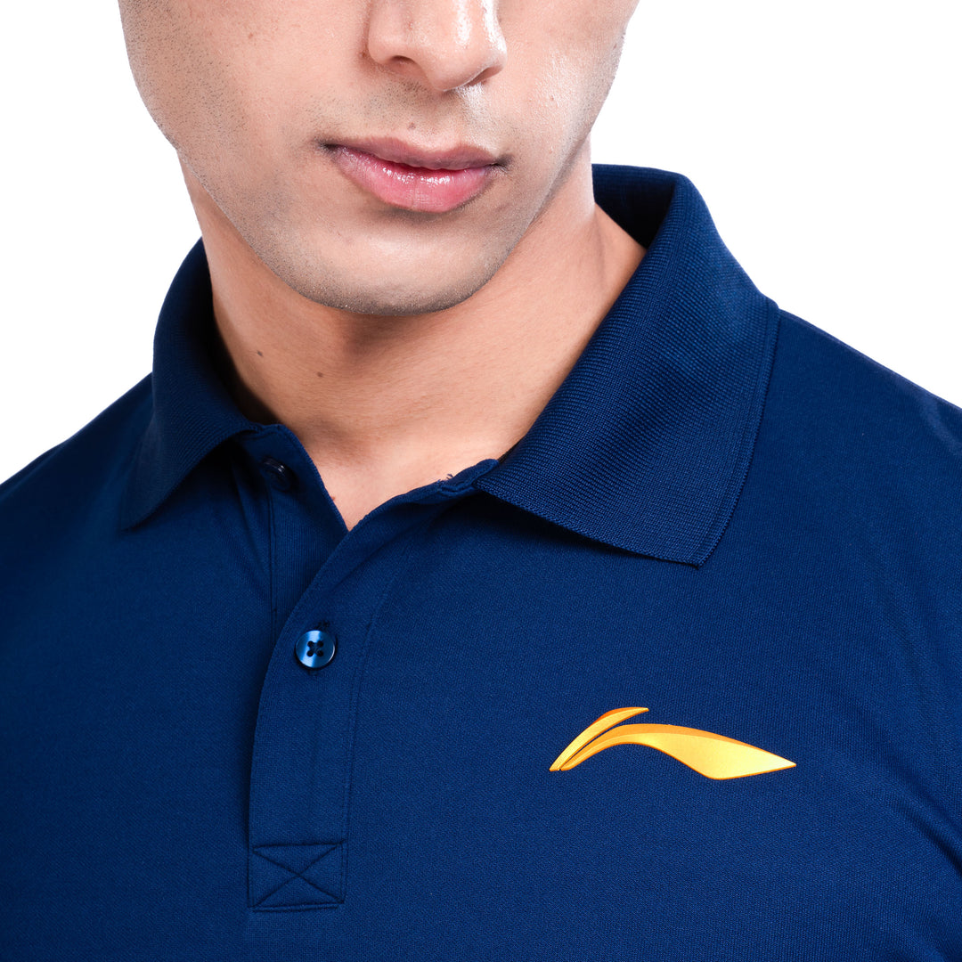 Li-Ning Everyday Polo T-Shirt (NAVY ; S)