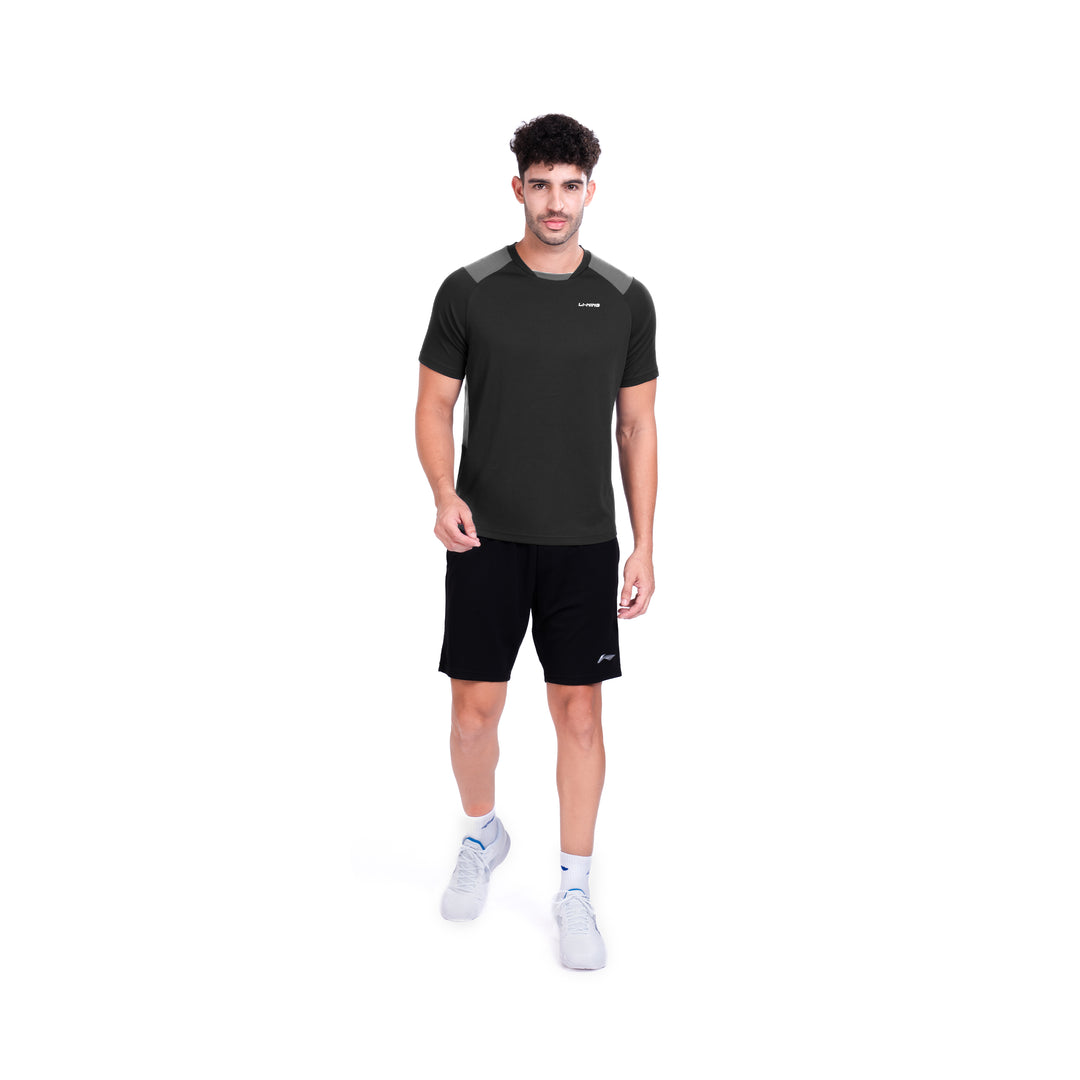 Li-Ning Flip Side T-Shirt (BLACK ; 2XS)