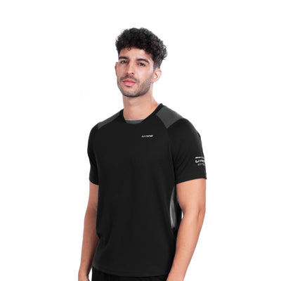 Li-Ning Flip Side T-Shirt (BLACK ; 2XS)