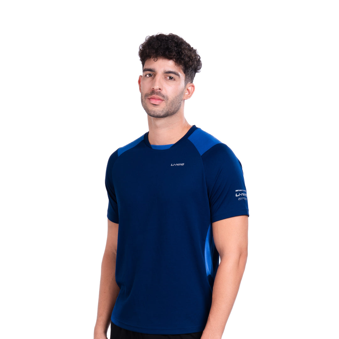 Li-Ning Flip Side T-Shirt (NAVY ; XS)