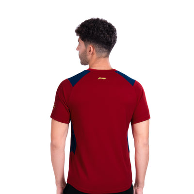 Li-Ning Flip Side T-Shirt (MAROON ; 2XS)