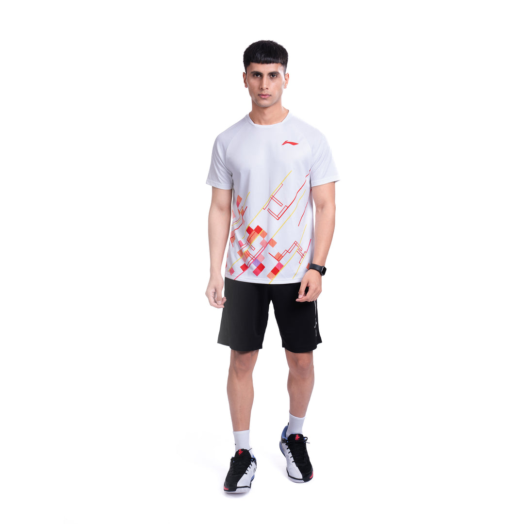 Li-Ning Prism T-Shirt (WHITE ; 2XS)