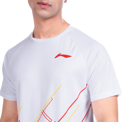 Li-Ning Prism T-Shirt (WHITE ; 2XS)