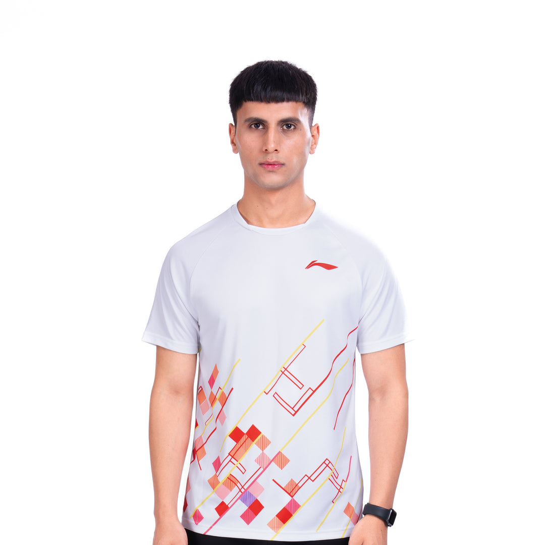 Li-Ning Prism T-Shirt (WHITE ; 2XS)