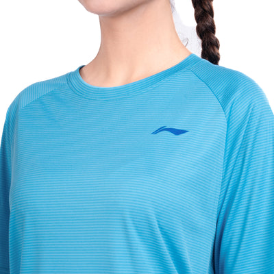 Li-Ning Raglan T-Shirt (HORIZON BLUE ; S)