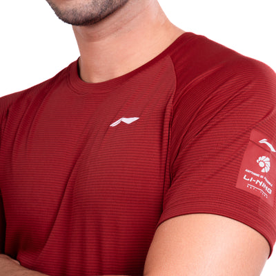 Li-Ning Raglan T-Shirt (RED ; L)