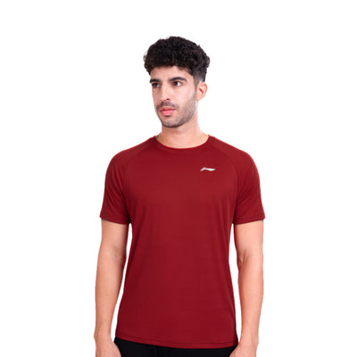 Li-Ning Raglan T-Shirt (RED ; 2XL)